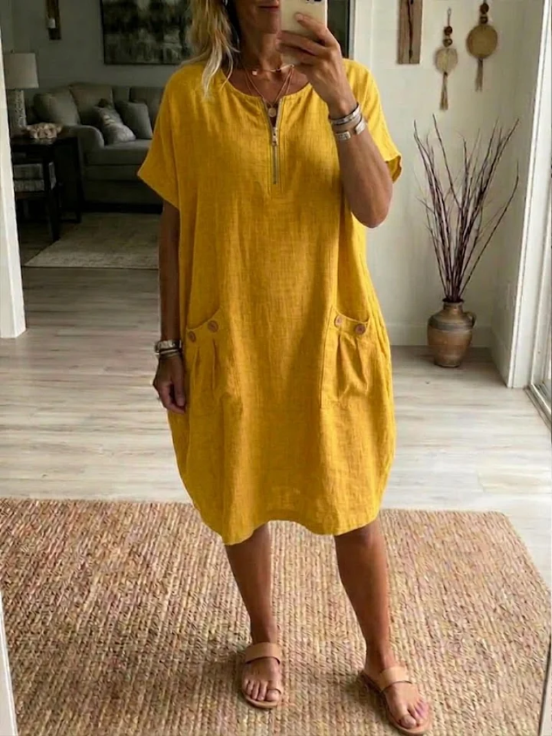 Tessa | Jurk met ritssluiting