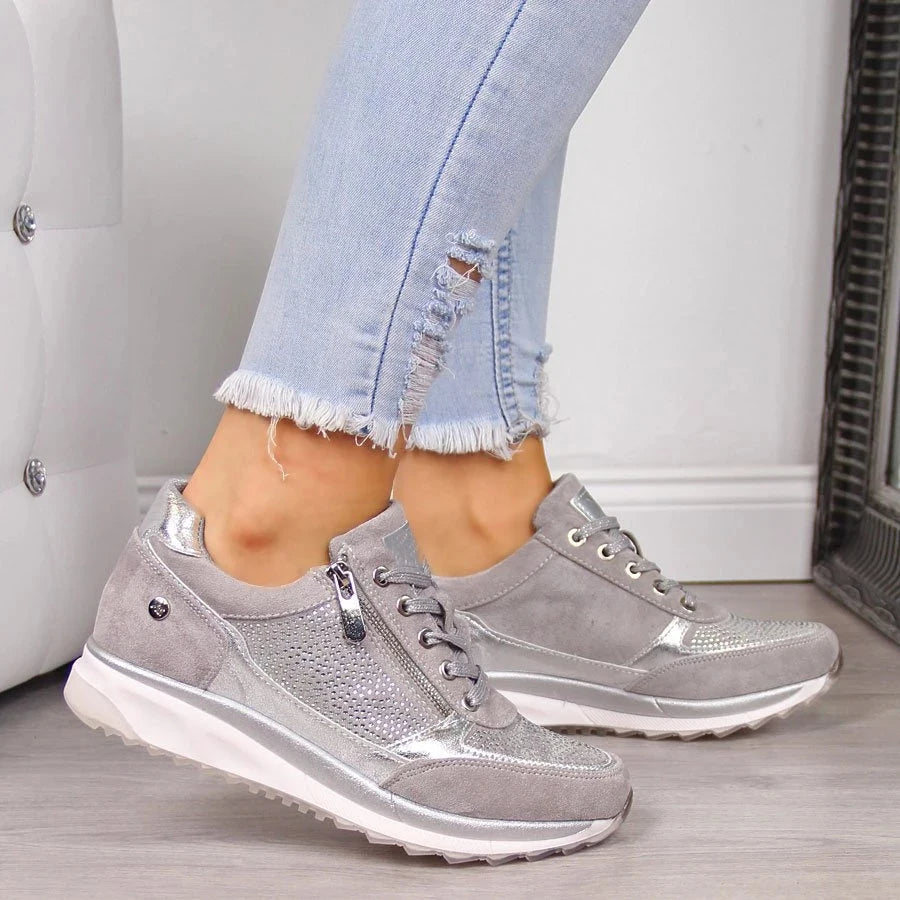 Gwendolyn | Orthopaedische sneakers met ritssluiting