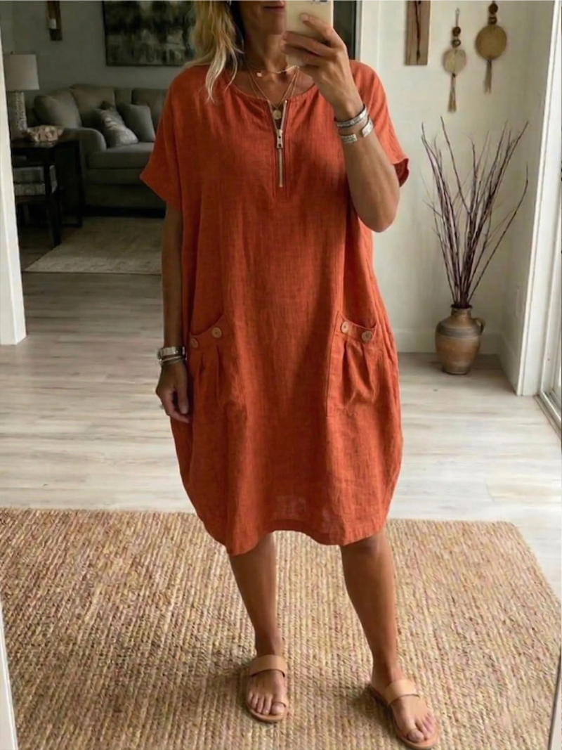 Tessa | Jurk met ritssluiting