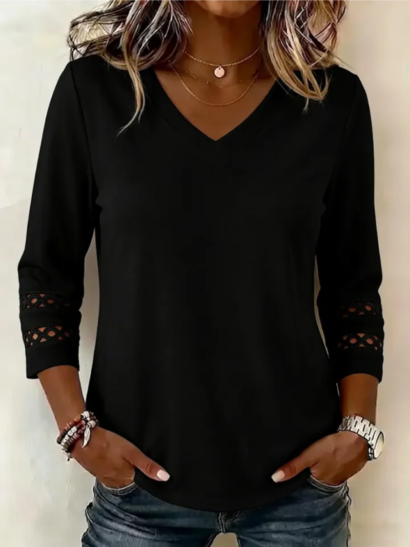 Mila | Top met V-hals